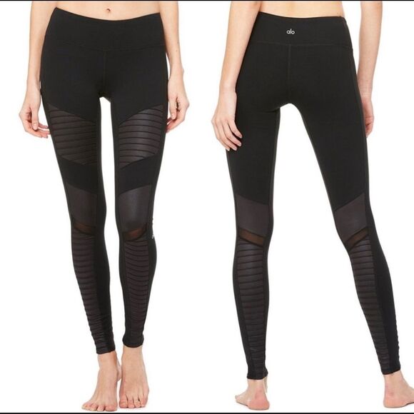 Alo yoga Moto leggings S - Picture 3 of 16